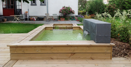 image pour l'article : Création d'un bassin d'eau et d'une fontaine. Roanne