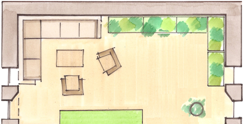 image pour l'article : Aménagement d'une terrasse et d'un patio à Lyon / Confluence