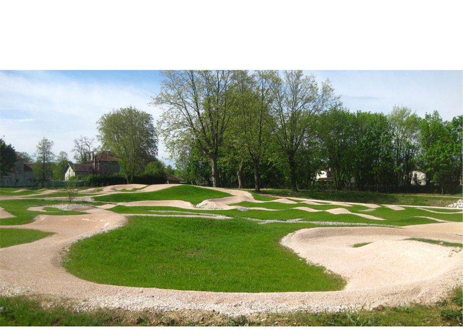 Reconversion d’un site industriel en parc de ville. Castelsarrasin